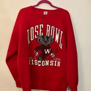 90’s Rose Bowl Wisconsin 1994 football college sweatshirt szXL